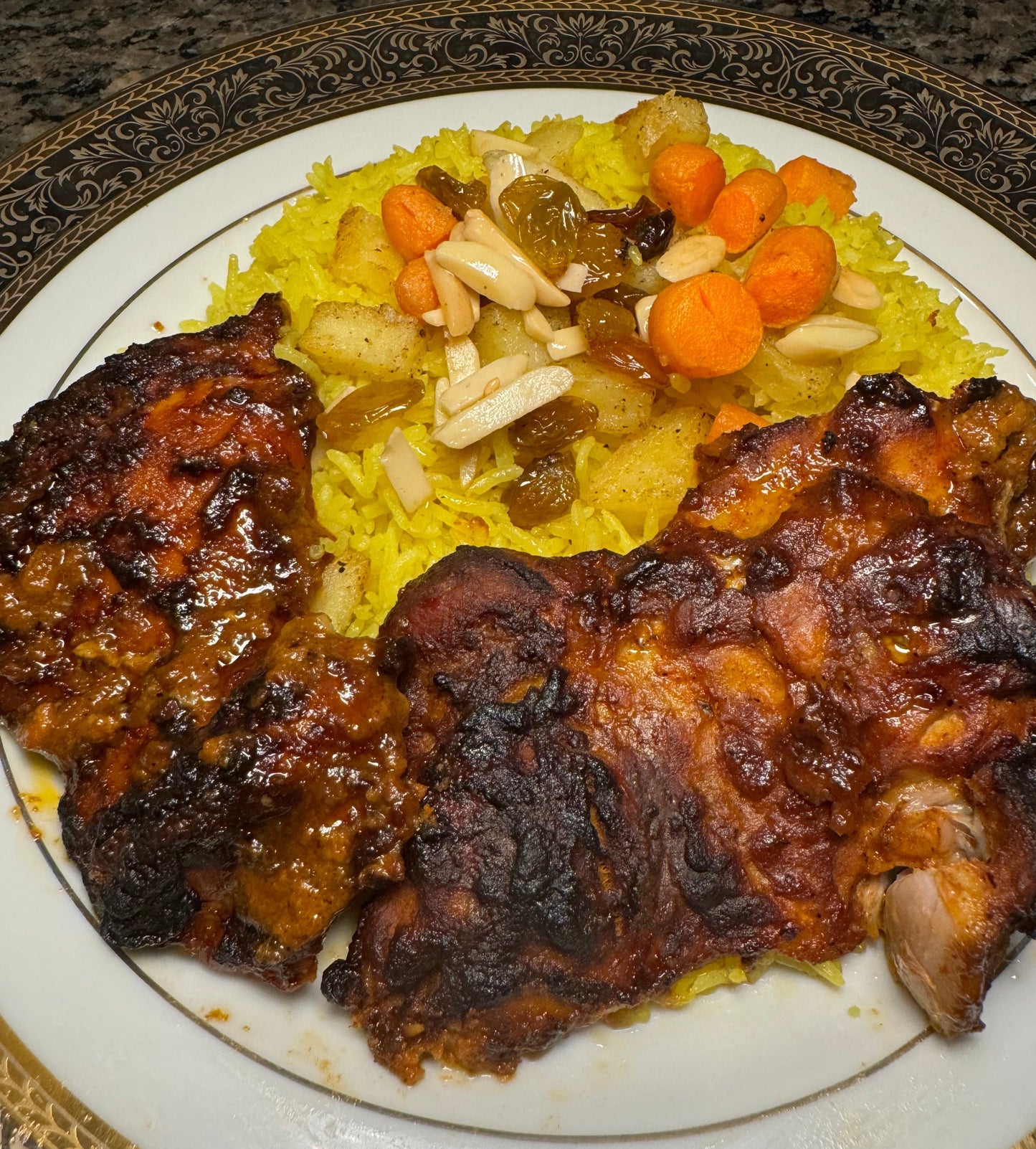 Chicken with Vegetable Rice